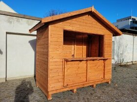 Prodejní stánek 3x2m