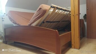 Dvoulůžko 185x205 s úložným prostorem