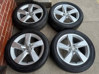 Nové Alu 17" 5x100, VW T-Cross letní 90% TOP DPH