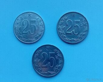 25 hal 1953 var.Kremnica,  1962 a 1963