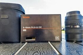 Sigma DC HSM 8-16mm F4.5-5.6 pro CANON