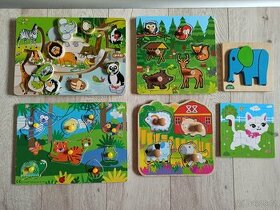 Dřevěné hračky 5 ks