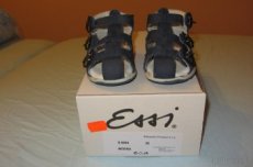 Dětské kotníčkové sandálky S6005 - modré - ESSI