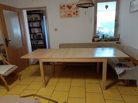 Jídelní stůl IKEA Bjursta rozkládací 140/220x85