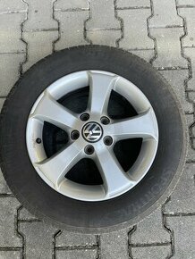Prodám pneu/gumy i s disky VW 195/65 R 15 91H - 1