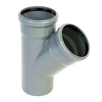 HT odbočka 110/110 - 45° (HTEA 110/110/45) PipeLife - 1