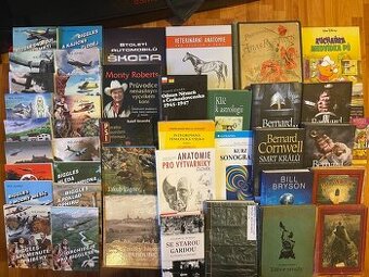 Biggles,Cornwel,Verne,Indiáni,Stopy hrůzy,pohanský pán,tarot - 1