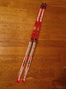 Běžky Atomic Tiger 150cm šupiny + SNS vázání - tlačítko - 1
