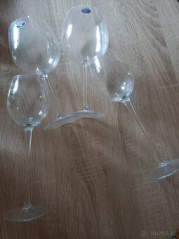 4 x číše Bohemia Crystal - 1
