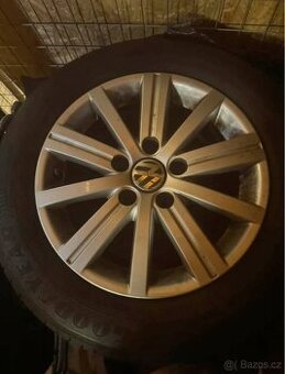 VW Škoda Audi Seat - originální alu disky 5x112 R16, letní