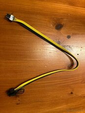 GPU kabel 50cm z 6pin - 6+2pin pro breakout board