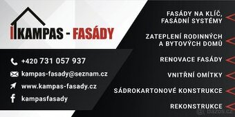 Fasádník, omítkář, sdk k-ce