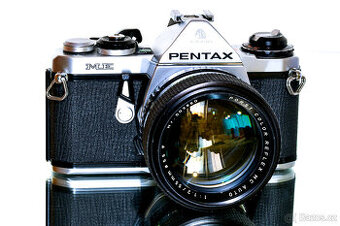 Pentax ME + Porst 1,2/55mm Po SERVISU TOP STAV