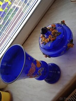 Modré sklo - 1