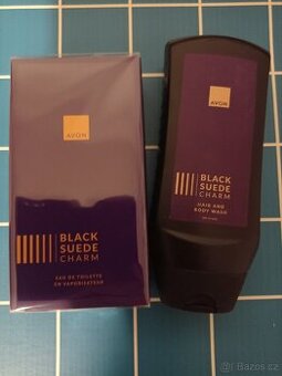 Sada Black Suede Charm