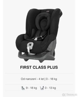 BRITAX ROMER FIRST CLASS PLUS COSMOS BLACK 0-18 KG