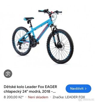 Dětské horské kolo 24