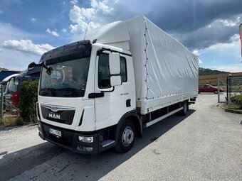Man TGL 12.250, EURO6, 369tkm, hydr.čelo,plachta, 2014
