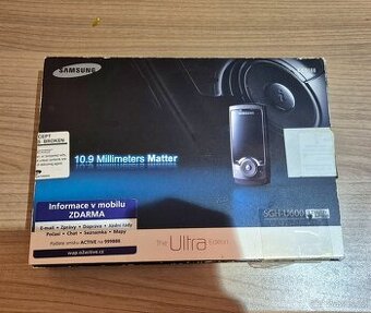 Samsung U600 - ultra slim retro vysouvacka
