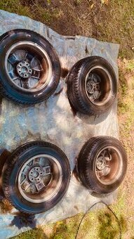 15" ALU kola originál ŠKODA, nejeté pneu