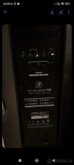 Aktivní bedna mackie