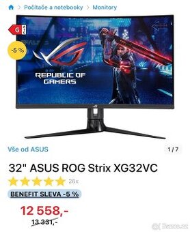 Monitor Asus ROG Strix XG32VC