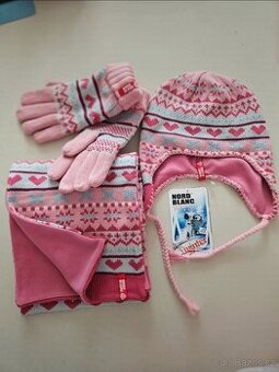 Růžová zimní sada Nordblanc 🎀 - 1