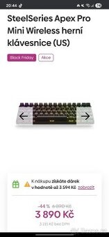 SteelSeries Apex Pro Mini - US