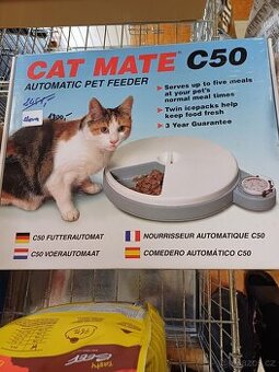 Automatický krmítko Cat Mate C50 pro domácí mazlíčky