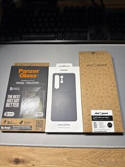 Samsung Galaxy S25 kryt + S24 Ultra sklo + S25+ sklo