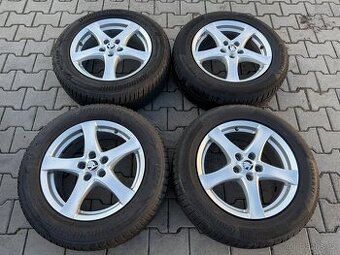 4x al kola 5x112 17 + pneu zimní 215/65 R17