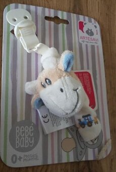 Plyšový držák na dudlík