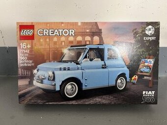 Lego Creator Expert 77942 - FIAT 500 / modrá