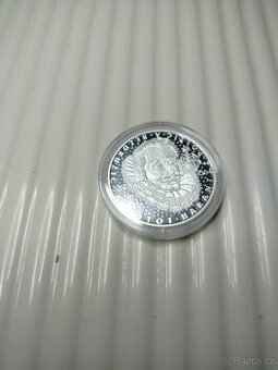 Stříbrná mince Kryštof Harant z Polžic a Bezdružic PROOF