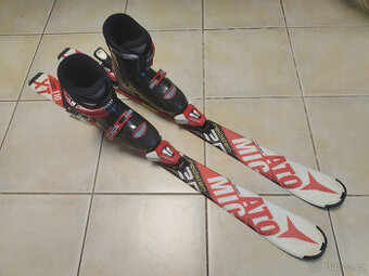 Dětské lyže Atomic 110cm + lyž. boty.