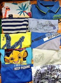 Tričko,mikiny, bunda 110/116