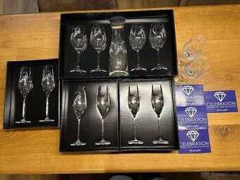 Celebration Swarovski - Set sklenic s karafou - 1