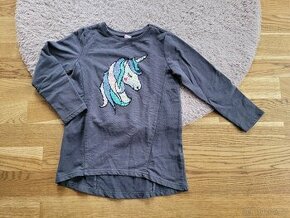 Teplé dlouhé triko ( tunika) vel. 122 - 1