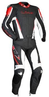 MBW T3 EVOLUTION red - dvoudílná kombinéza vel. 3XL (58)