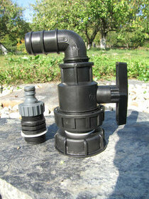 Original kohout ibc nadrže 1000l v setu na hadici