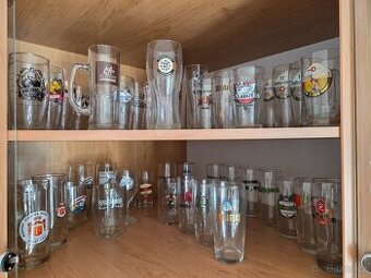 Pivní sklenice - celá sbírka