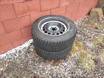 Citroen C8, 2x celoroční pneu + disky