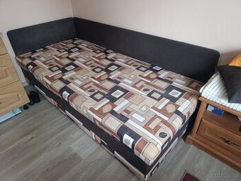 Postel polohovací 90x200 s úložným prostorem