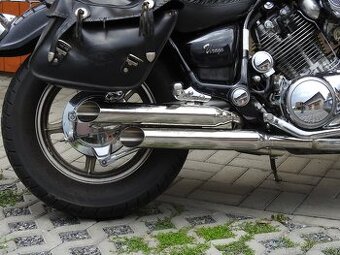 Yamaha Virago Nové Nerezové Laděné Výfuky Thundering Eagle