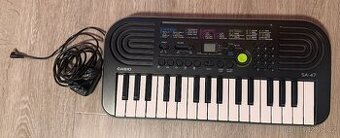 Elektronické klávesy CASIO SA-47