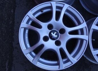 Alu disky na Peugeot, 15",  4x108, ET 20 ,šíře 6,5J