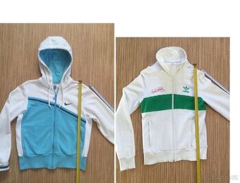 Mikina zn. NIKE vel. M a zn. ADIDAS vel. S