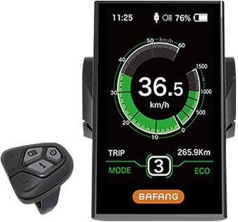 Zvýšení rychlosti/odblok elektrokol Bafang motor