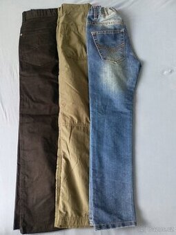 Dětské kalhoty/džíny vel. 140 NOVÉ