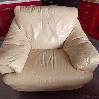 Kožené křeslo